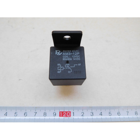 Przekaźnik elektromagnetyczny, SPDT, Ucewki :12VDC, 80A, 1,8W, nr kat: AM3-12CF