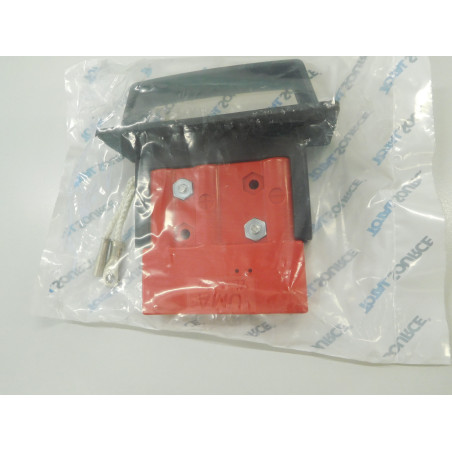 Wtyczka 24V/160A z rączką (czerwona-potrójna-hebel, nr kat: B127486