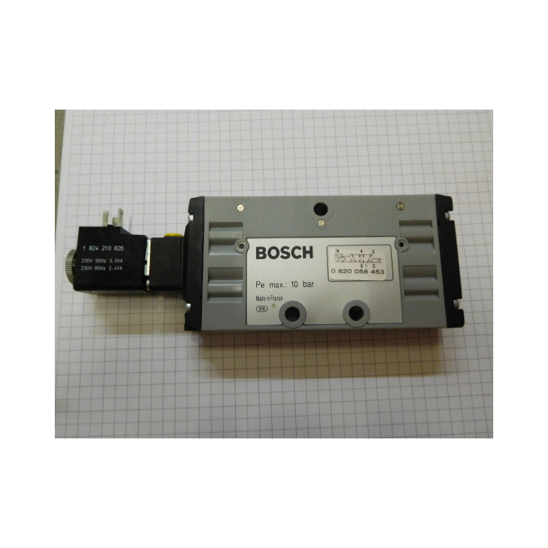 Zawór elektromagn. G1/4 5/2, nr kat: 0-820-058-453 Zawór elektromagn. G1/4 5/2, nr kat: 0-820-058-453