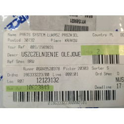 CM11   USZCZELNIENIE 1589831 ALTHA nr kat: 0