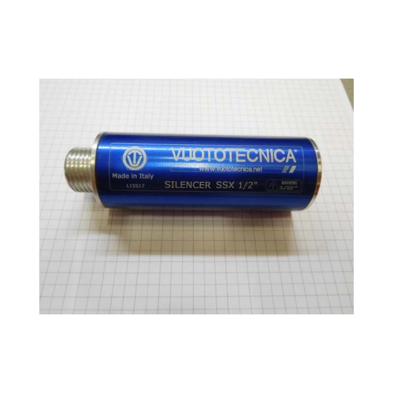 Tłumik przelotowy SSX 1/2", nr kat: SSX1/2 Tłumik przelotowy SSX 1/2", nr kat: SSX1/2