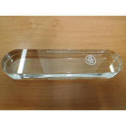 Szkło transparentne B-II, wymiary 140x37x17 mm, kpl. wraz z uszczelkami, nr kat: 140x37x17