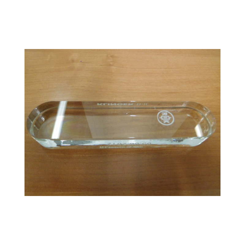 Szkło transparentne B-II, wymiary 140x37x17 mm, kpl. wraz z uszczelkami, nr kat: 140x37x17 Szkło transparentne B-II, wymiary 140x37x17 mm, kpl. wraz z uszczelkami, nr kat: 140x37x17