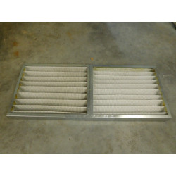 Filtr kasetowy 545x1350x90 mm, ramka stalowa, siatka jednostronna, nr kat: EU-4-545x1350x90