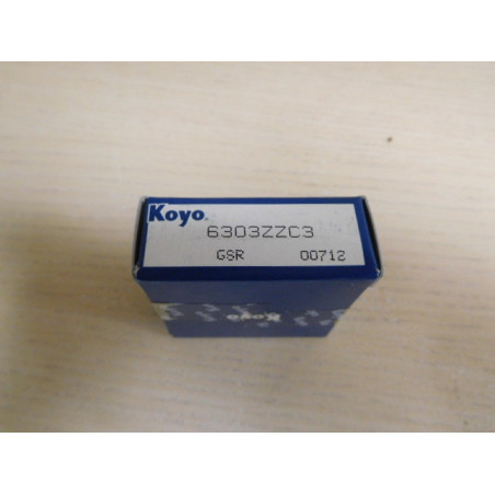 CD11   Łożysko 6303-2Z/C3, nr kat: 6303-2Z/C3