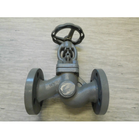 Zawór zaporowy kołnierzowy fig.412 DN50 PN63, nr kat: DN50PN63