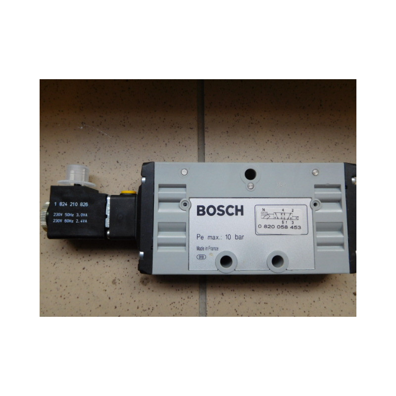 Zawór elektromagn. G1/4 5/2, nr kat: 0-820-058-453 Zawór elektromagn. G1/4 5/2, nr kat: 0-820-058-453