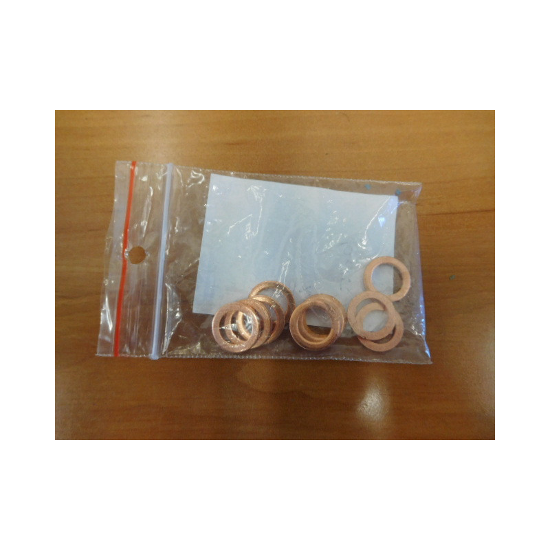Uszczelka miedziana 10x15x1,4, nr kat: 10x15x1,4 Uszczelka miedziana 10x15x1,4, nr kat: 10x15x1,4