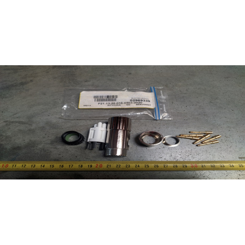 MD13 WTYCZKA DO SERVOMOTORU BSTA085FR78590035046 PLUG POWER M23, nr kat: 0 MD13 WTYCZKA DO SERVOMOTORU BSTA085FR78590035046 PLUG POWER M23, nr kat: 0