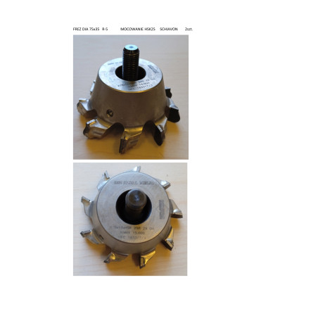 FREZ DIAMENTOWY - 75X35 - HSK25 - R5