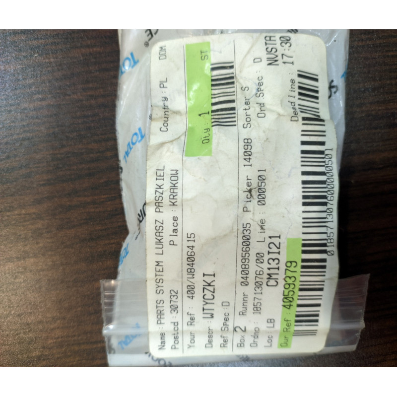 BM11  Gniazdo elektryczne W8406415 LINDE, nr kat: 0